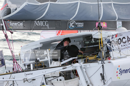 VENDEE GLOBE 2012-2013 - DEPART- JEAN-MARIE LIOT DPPI