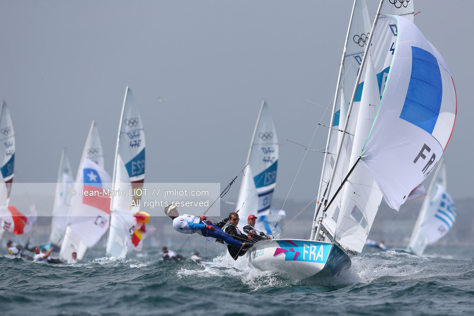 LONDON 2012 - SAILING - 470 MEN.
