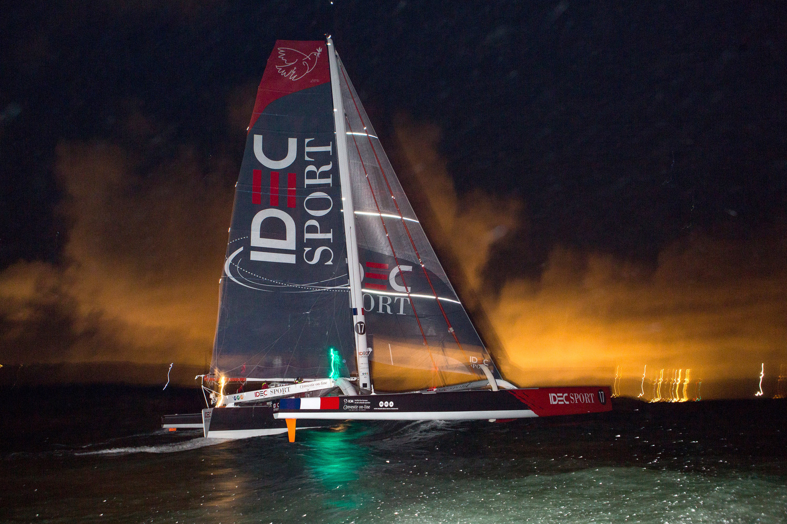 SAILING - IDEC SPORT JULES VERNE TROPHY RECORD ATTEMPT