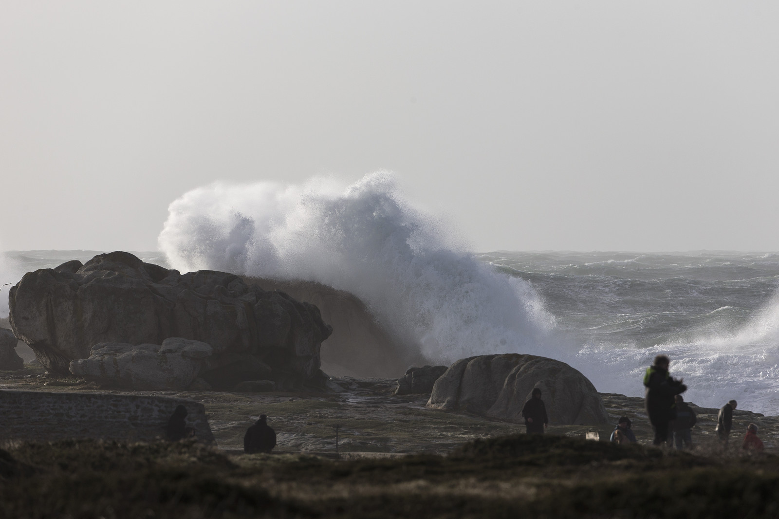TEMPETE EN POINTE BRETAGNE