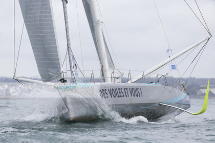 SAILING - TRANSAT JACQUES VABRE 2017 - FENETREA MIX BUFFET - ERWAN LE ROUX - VINCENT RIOU