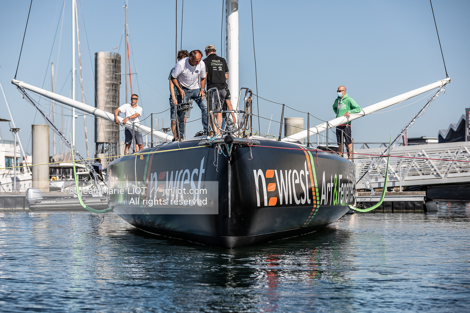 FABRICE AMEDEO - IMOCA NEWREST - ART & FENETRES 2020