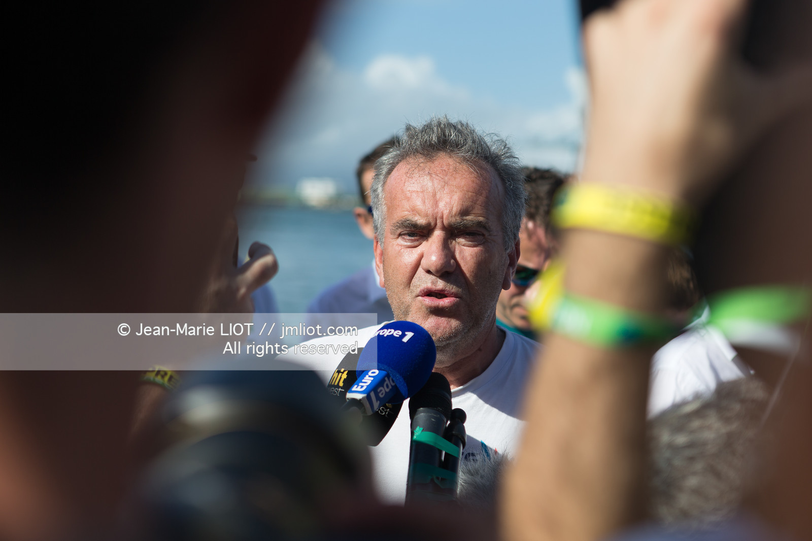 ALEX THOMSON - ROUTE DU RHUM 2018 - ARRIVEE