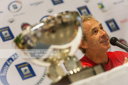 ROUTE DU RHUM 2010 - ARRIVEE DE ROLAND JOURDAIN