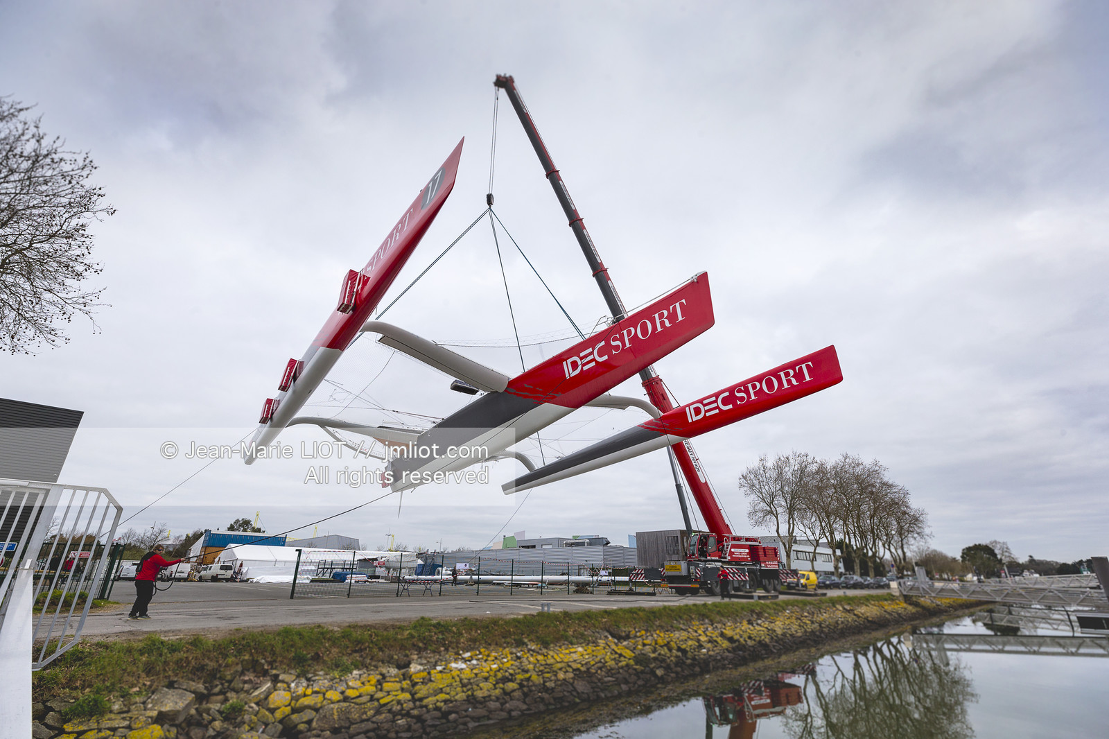 IDEC SPORT 2018 - MISE A L'EAU