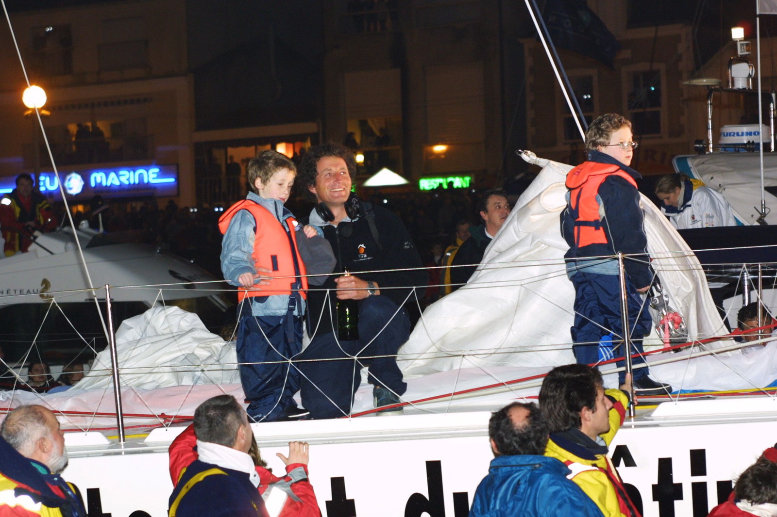 ARRIVEE MICHEL DESJOYEAUX VAINQUEUR