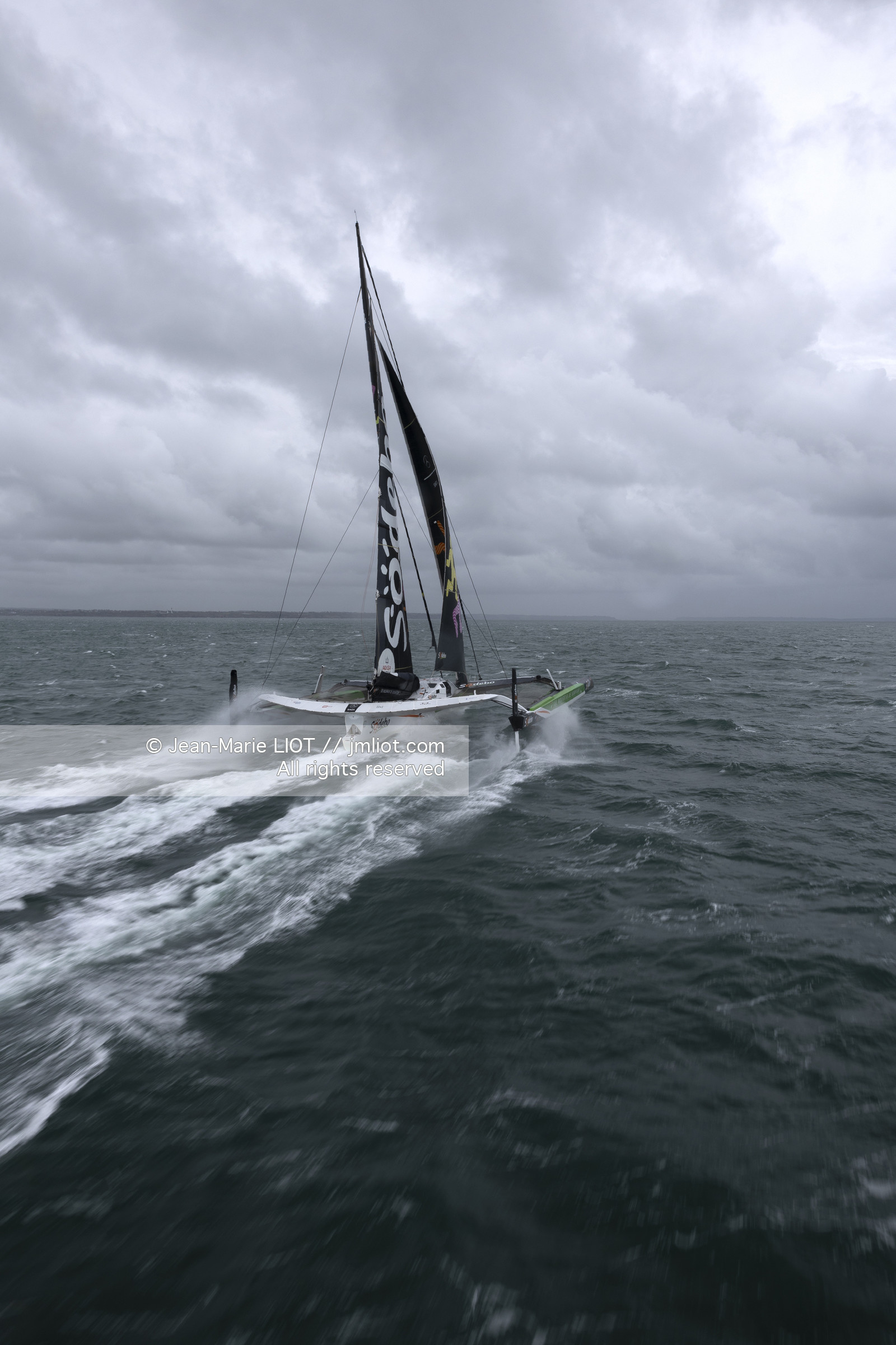 THOMAS COVILLE - ARKEA ULTIM CHALLENGE - ARRIVEE