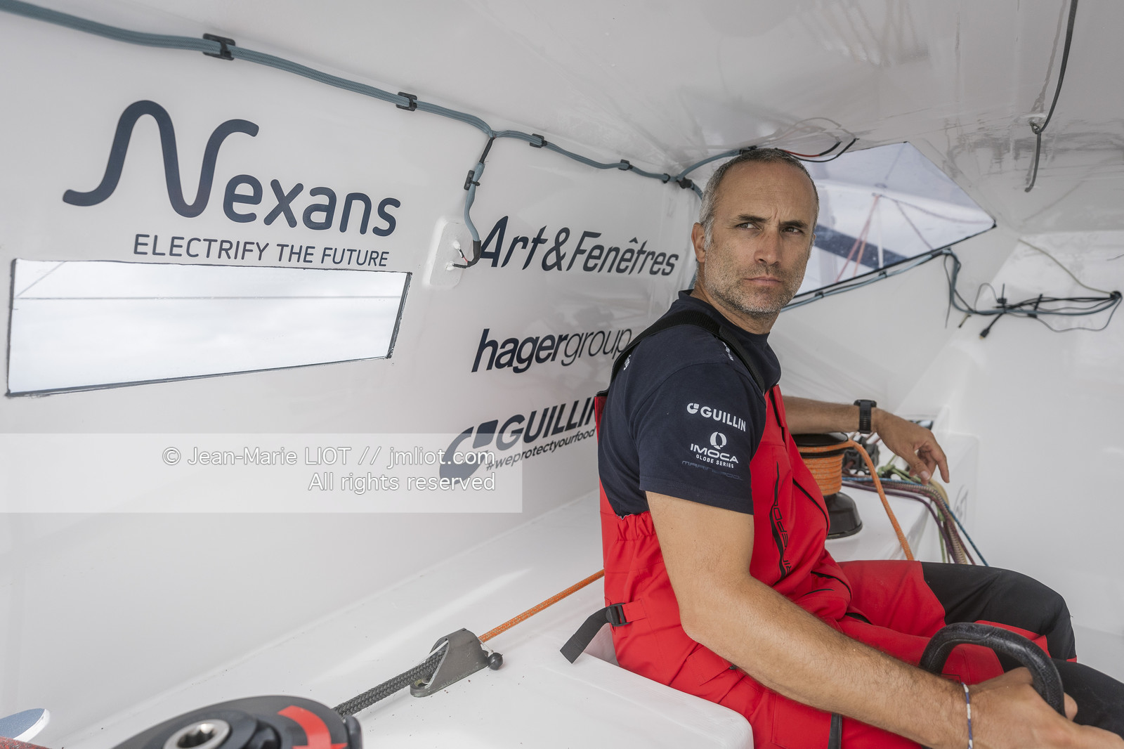 FABRICE AMEDEO 2023 - PREMIERE NAVIGATION IMOCA