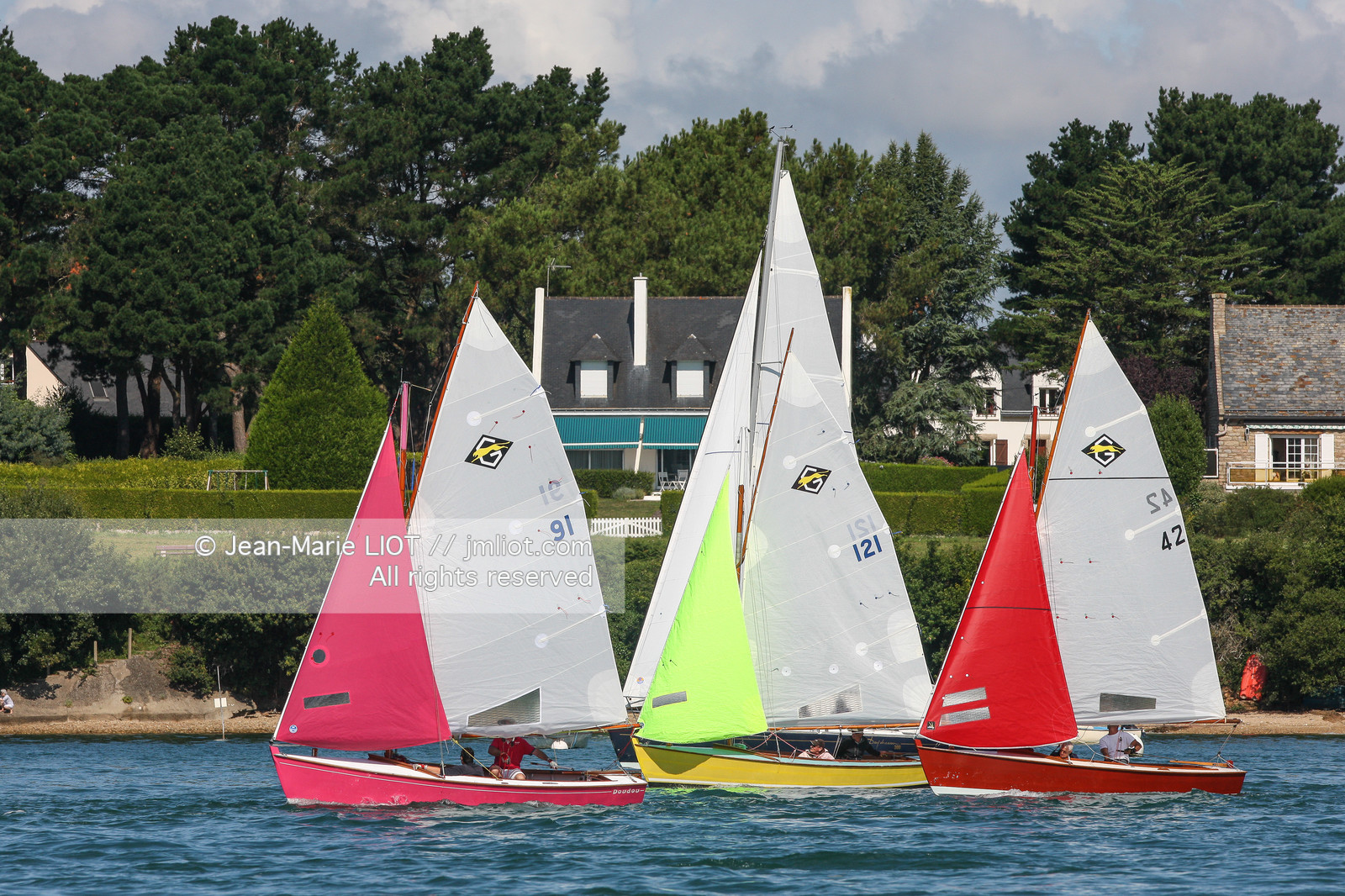 TOUR DE L'ILE AUXMOINES 2014