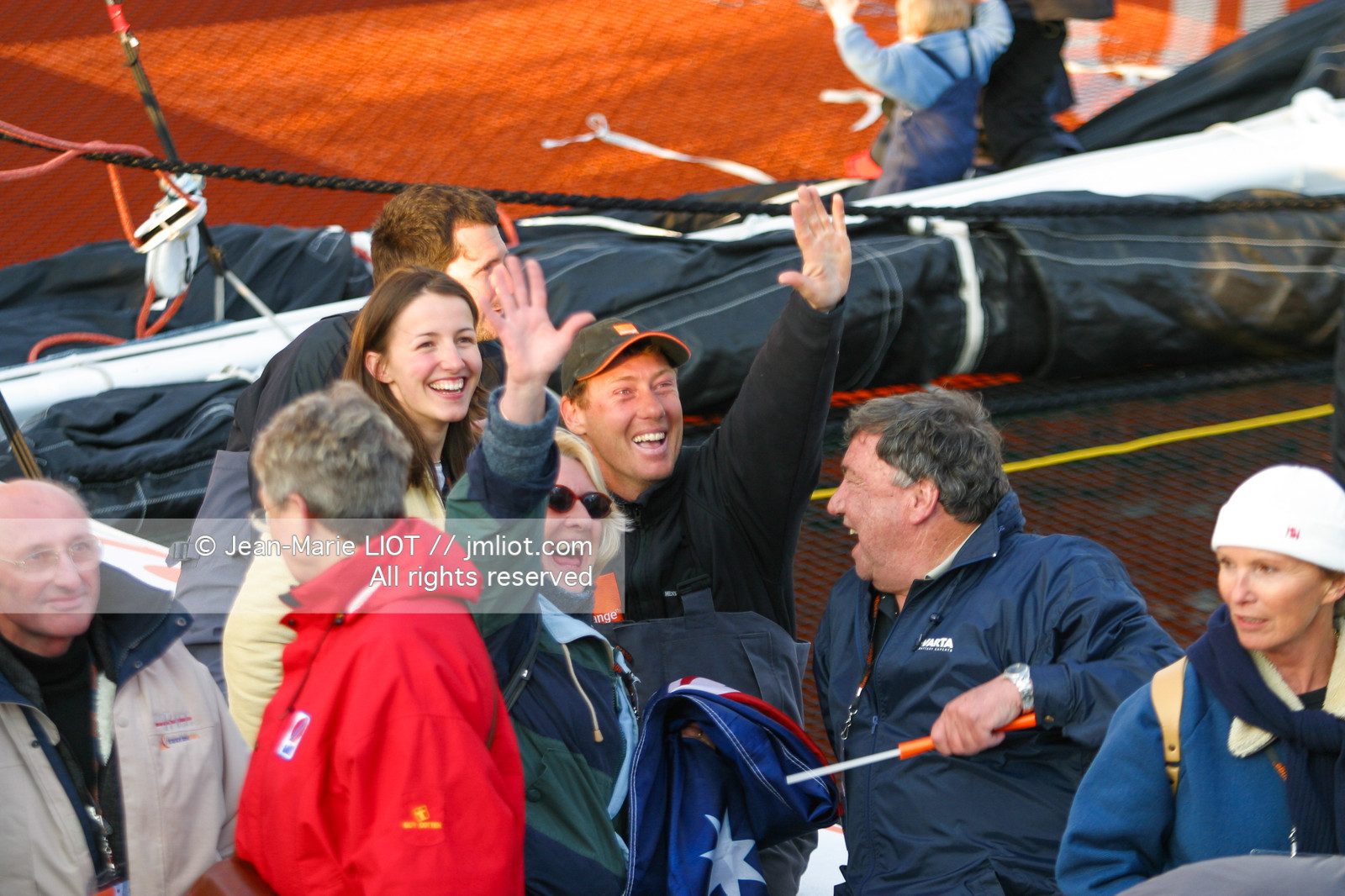 ARRIVEE ORANGE 2 BRUNO PEYRON