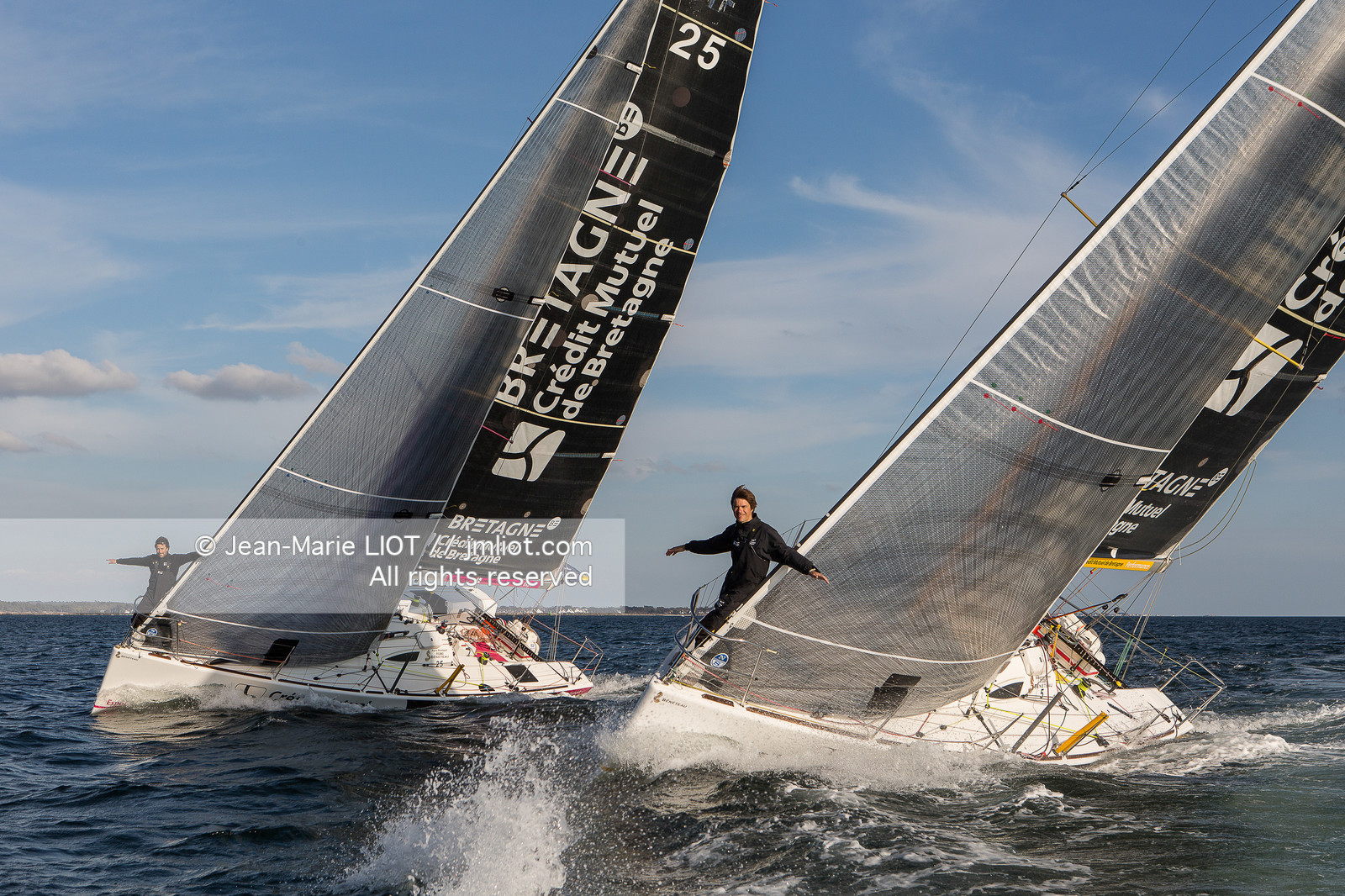 FIGARO BRETAGNE CREDIT MUTUEL 2017 - SEBASTIEN SIMON ET PIERRE RHIMBAULT