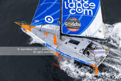 GUIREC SOUDE 2024 - IMOCA FREELANCE.COM - VENDEE GLOBE 2024-2025