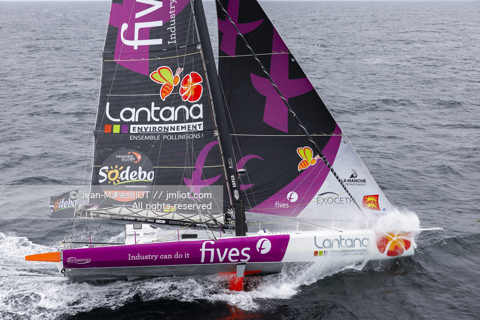 LOUIS DUC 2024 - IMOCA FIVES GROUP – LANTANA ENVIRONNEMENT - VENDEE GLOBE 2024-2025