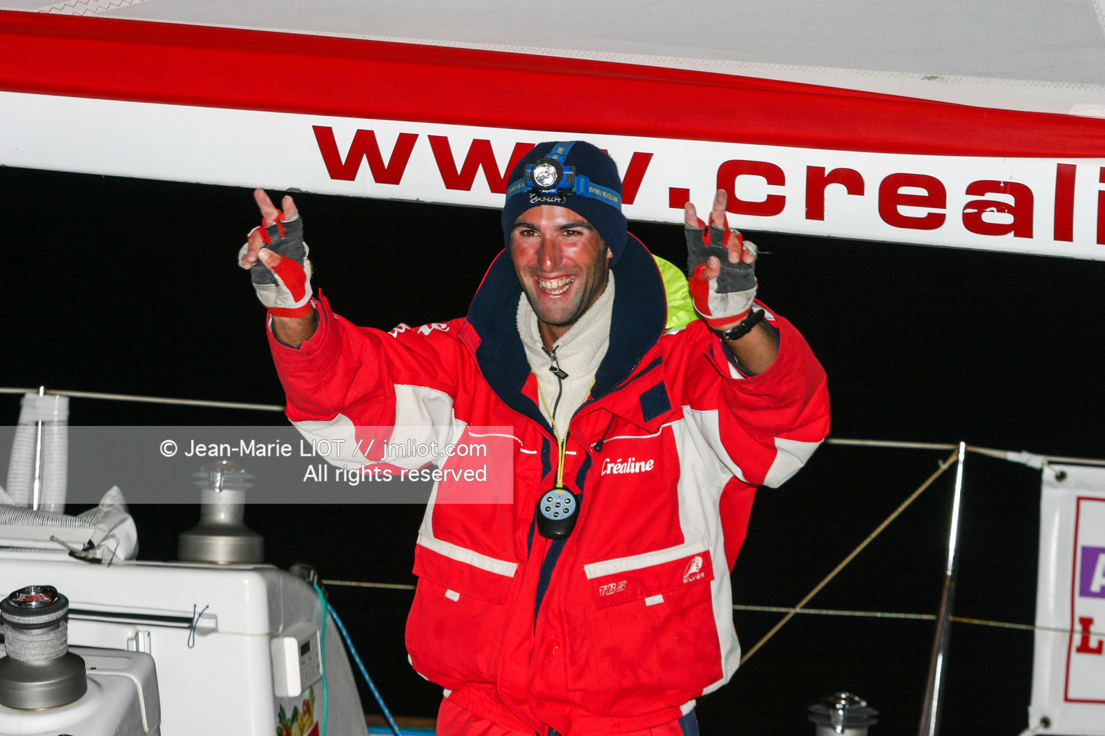 SOLITAIRE DU FIGARO 2003 - ARRIVEE