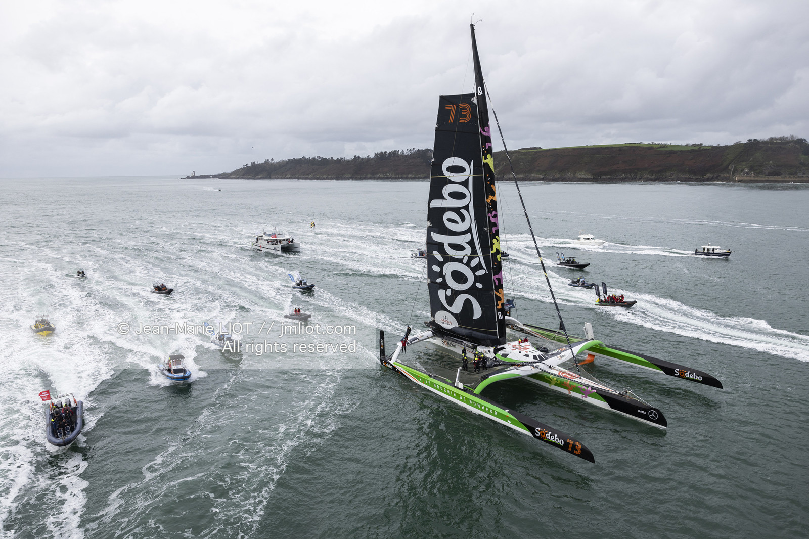 THOMAS COVILLE - ARKEA ULTIM CHALLENGE - ARRIVEE