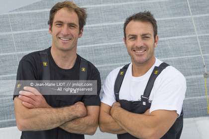 SAILING - TRANSAT JACQUES VABRE 2017 - FENETREA MIX BUFFET - ERWAN LE ROUX - VINCENT RIOU