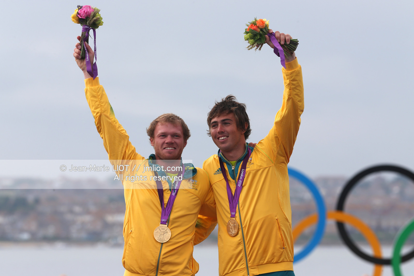LONDON 2012 - SAILING - 49ER MEN.