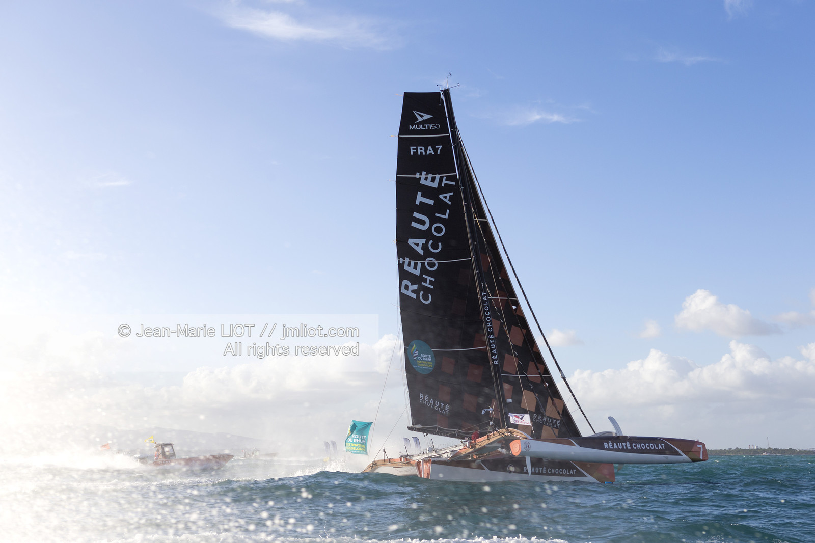 ARMEL TRIPON - ROUTE DU RHUM 2018 - ARRIVEE