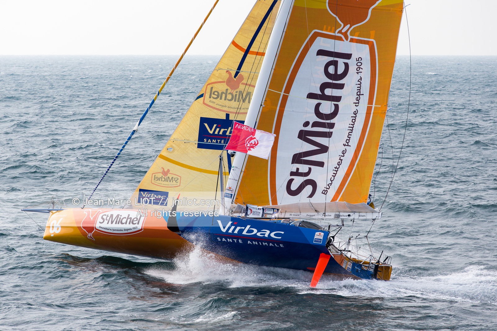 VENDEE GLOBE 2016-2017 - JEAN-PIERRE DICK - SAINT-MICHEL VIRBAC