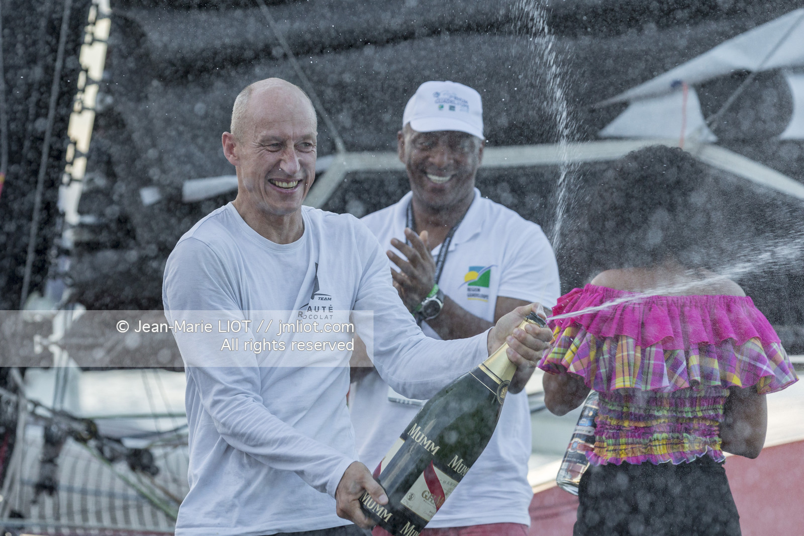 ARMEL TRIPON - ROUTE DU RHUM 2018 - ARRIVEE