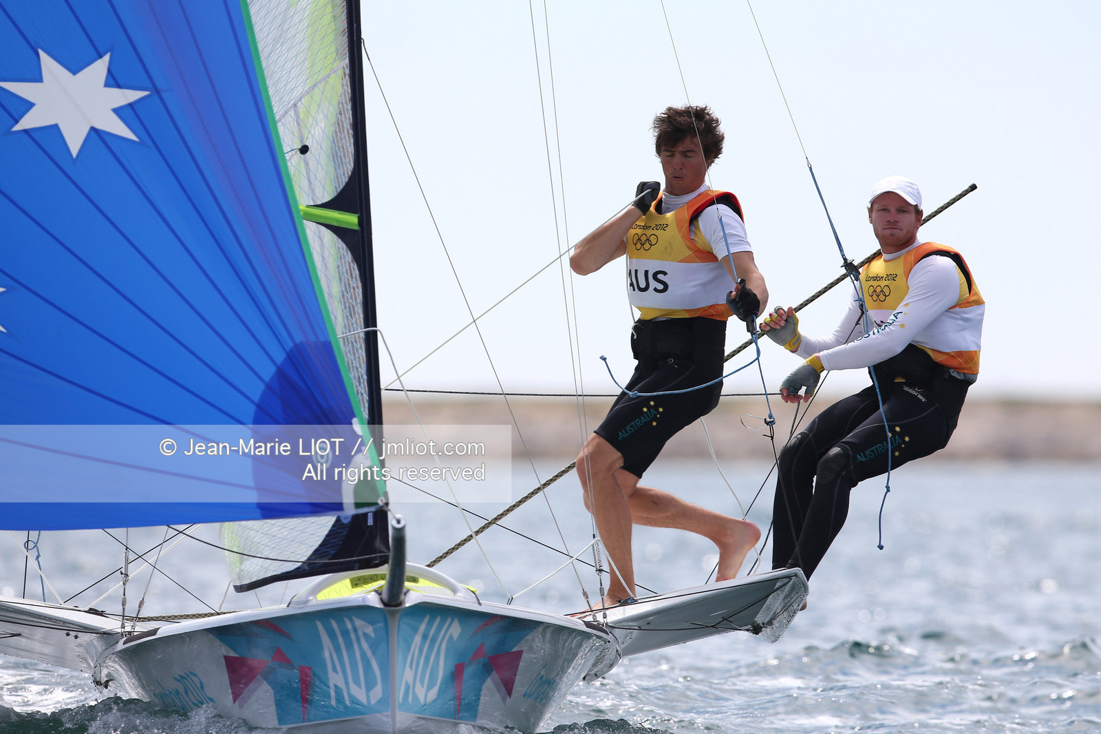 LONDON 2012 - SAILING - 49ER MEN.