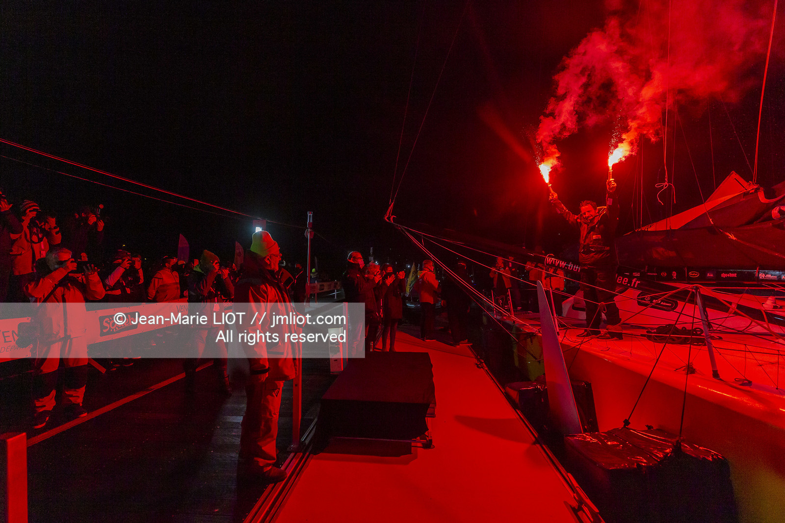 VENDEE GLOBE 2020-2021 - ARRIVEE LOUIS BURTON