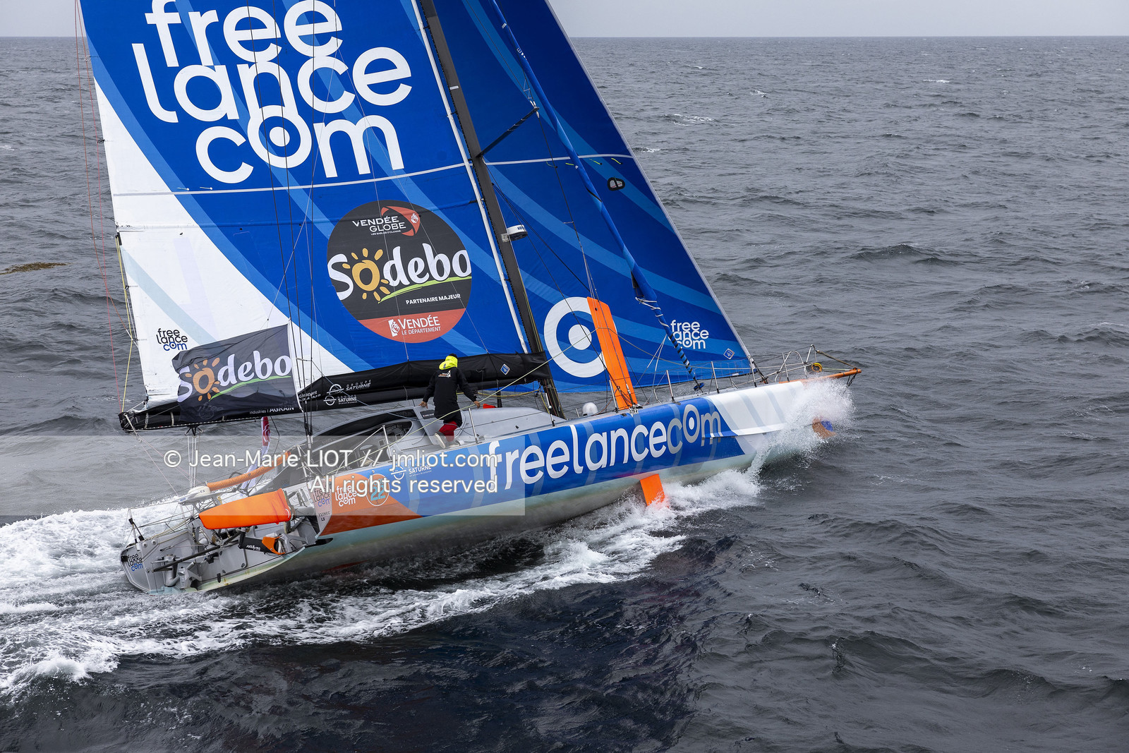 GUIREC SOUDE 2024 - IMOCA FREELANCE.COM - VENDEE GLOBE 2024-2025