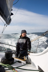 A BORD D'ARTEMIS AVEC SAM DAVIES ET SYDNEY GAVIGNET