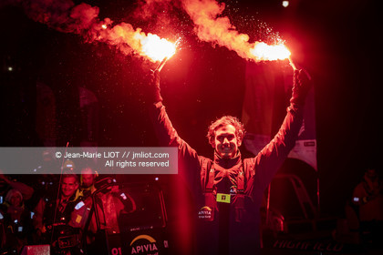 VENDEE GLOBE 2020-2021 - ARRIVEE CHARLIE DALIN