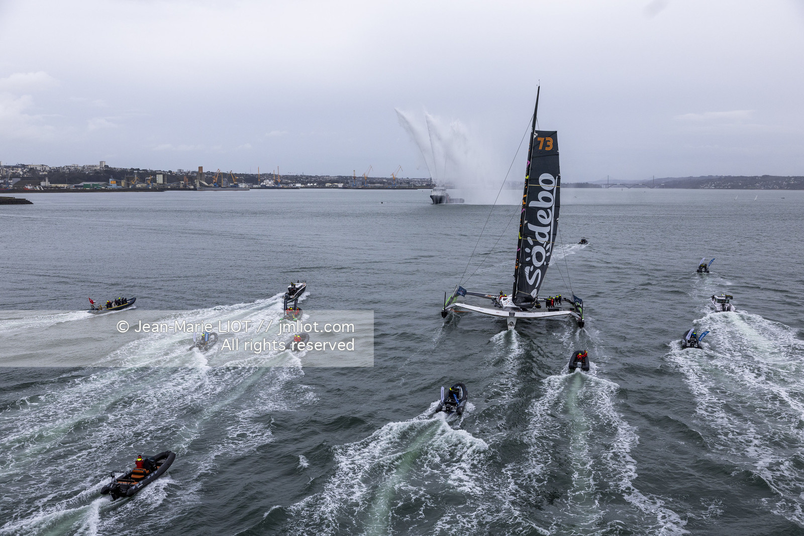 THOMAS COVILLE - ARKEA ULTIM CHALLENGE - ARRIVEE