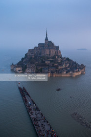 LE MONT SAINT MICHEL - LA MAREE DU SIECLE