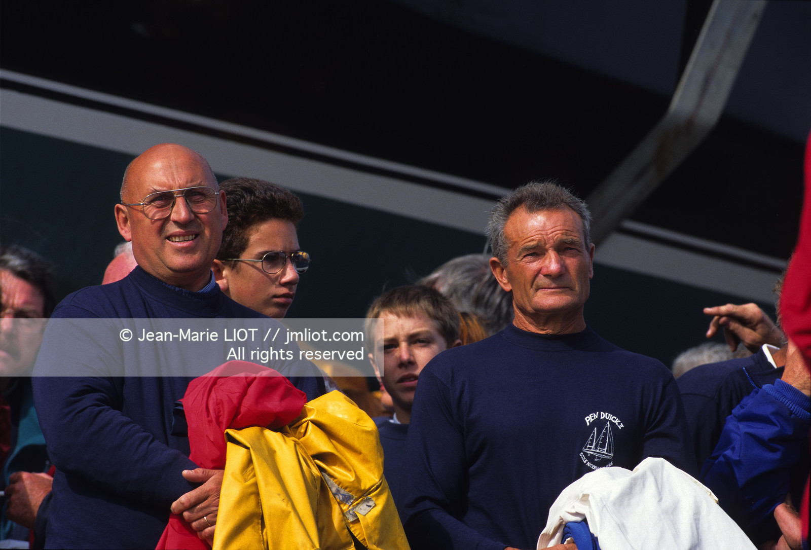 MISE A L'EAU PEN DUICK II - ERIC TABARLY