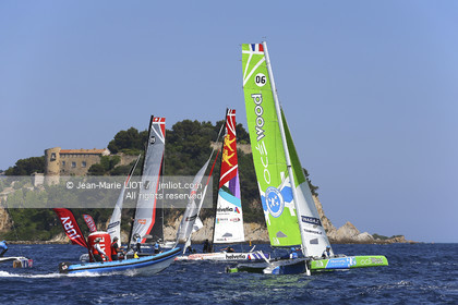 Tour Voile 2018, acte de Hyères, le 19 juillet 2018..Photo : Jean-Marie LIOT   ASO