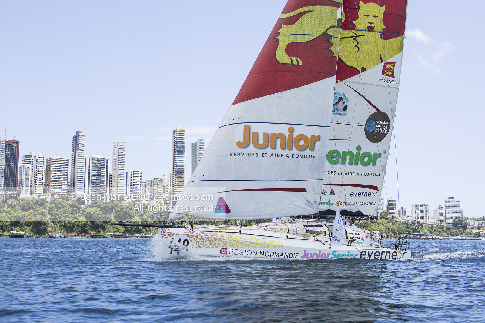 TRANSAT JACQUES VABRE 2017 - ARRIVEE