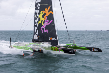 THOMAS COVILLE - ARKEA ULTIM CHALLENGE - ARRIVEE