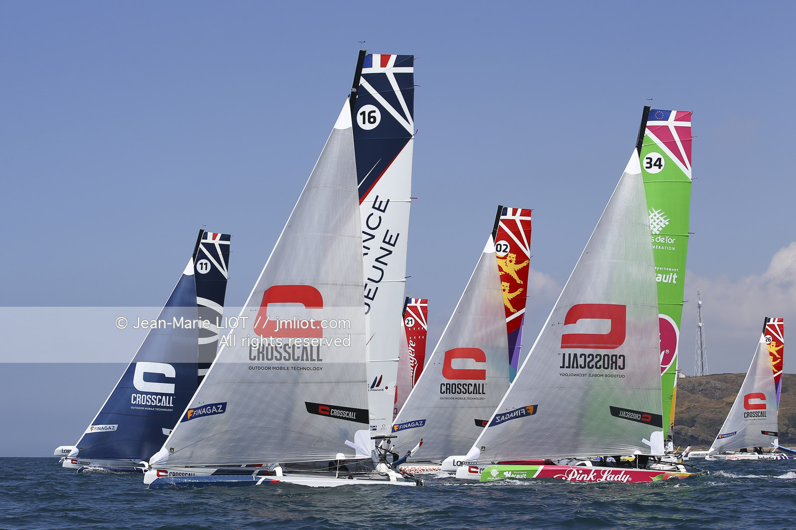 Tour Voile 2018, acte de Barneville-Carteret, le 13 juillet 2018..Photo : Jean-Marie LIOT   ASO