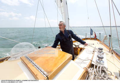 LOICK PEYRON A BORD DE PEN DUICK II