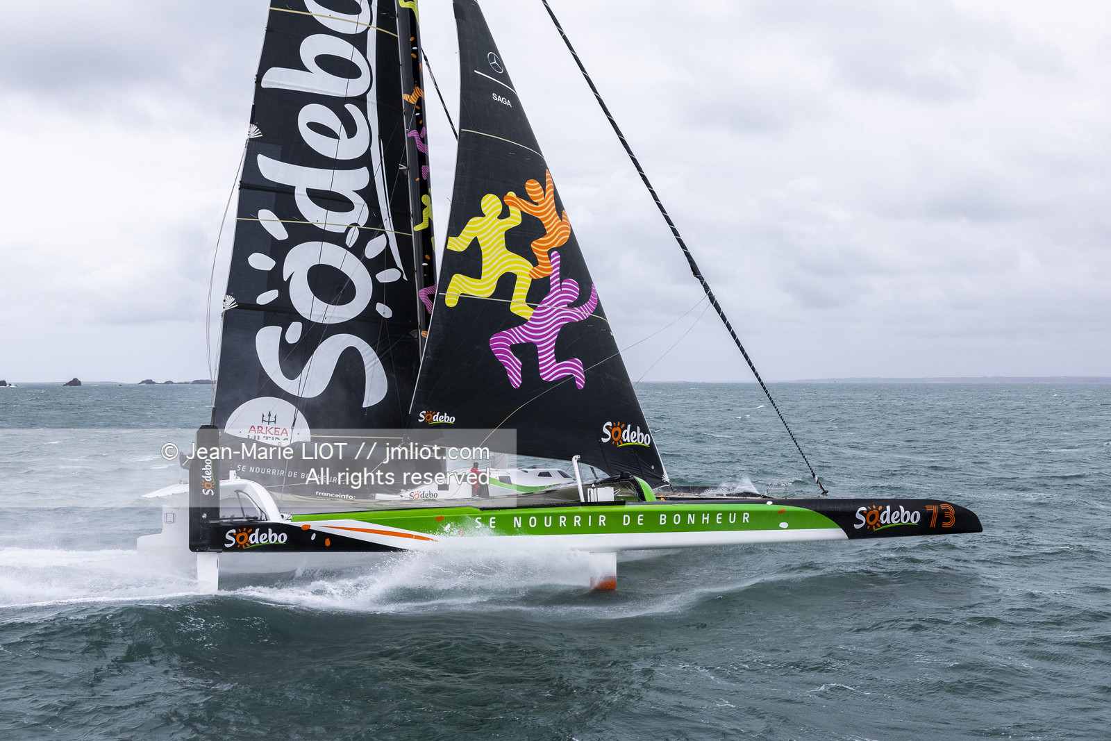 THOMAS COVILLE - ARKEA ULTIM CHALLENGE - ARRIVEE