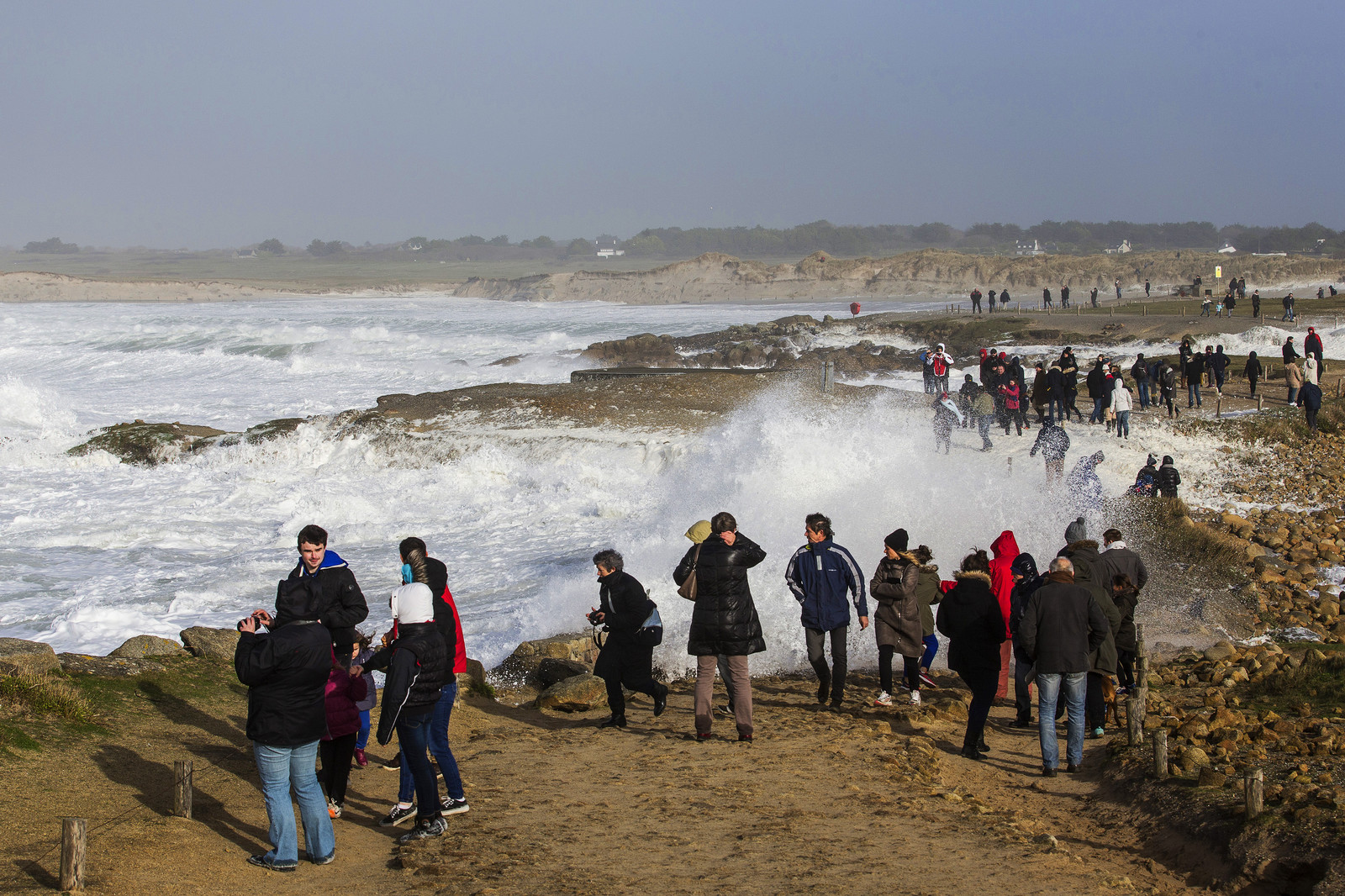 TEMPETE EN POINTE BRETAGNE