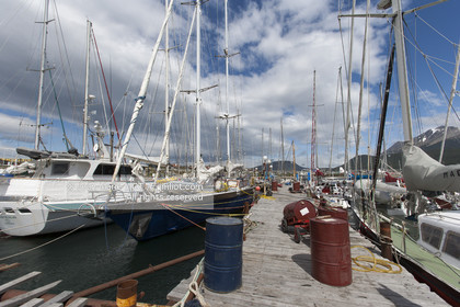 Ushuaia, Terre de Feu est la ville la plus australe du globe.Située à la pointe de l'Argentine cette province est la porte de l'antartique.photo © Jean-Marie Liot.