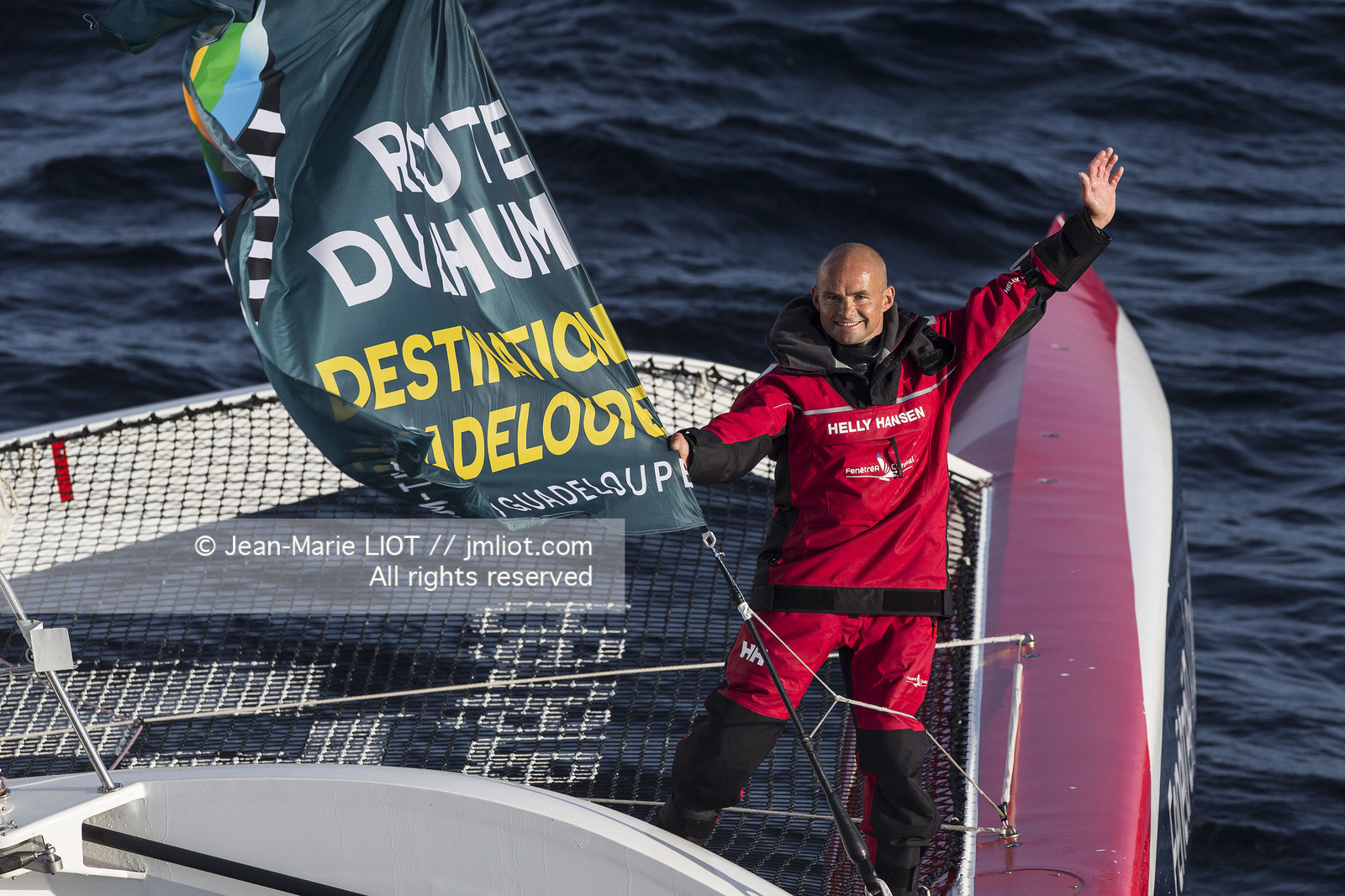 ROUTE DU RHUM 2014 - MULTI 50 FENETREA CARDINAL - ERWAN LE ROUX