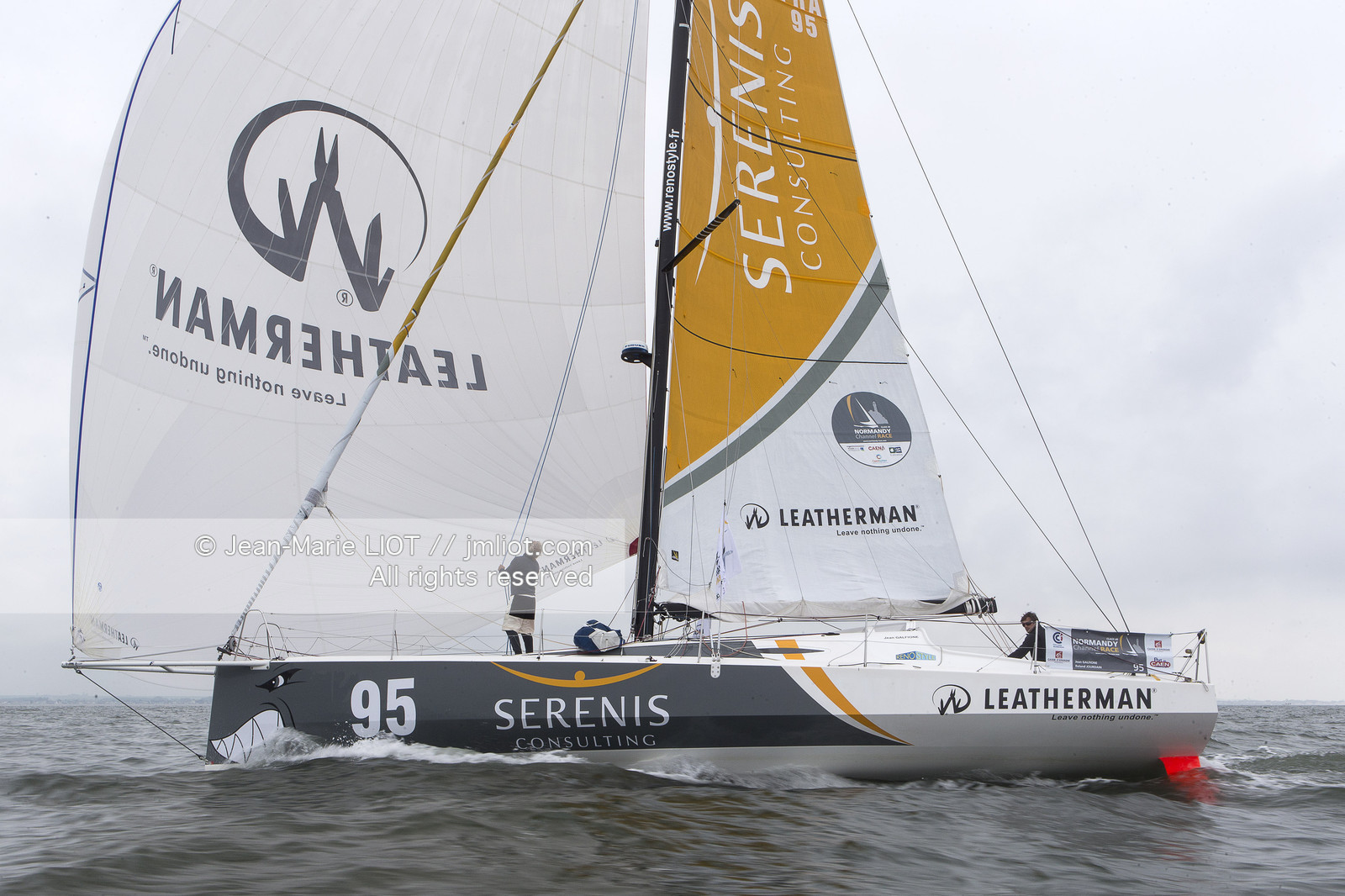 SAILING - NORMANDY CHANNEL RACE 2014 - ARRIVAL