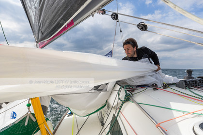 FIGARO BRETAGNE CREDIT MUTUEL 2017 - SEBASTIEN SIMON ET PIERRE RHIMBAULT