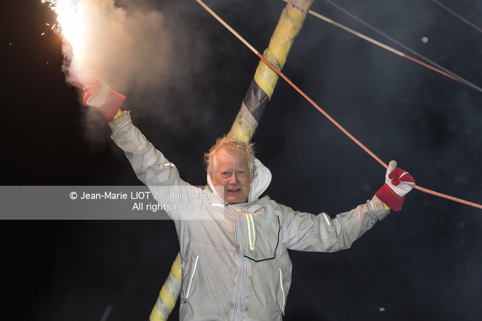 VENDEE GLOBE 2016-2017 - PIETER HEEREMA - NO WAY BACK - ARRIVEE