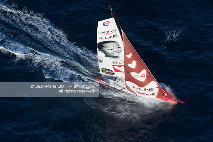 VENDEE GLOBE 2016-2017 - TANGUY DE LAMOTTE - INITIATIVES COEUR