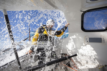 FABRICE AMEDEO ET ERIC PERON - TRANSAT JACQUES VABRE 2019 - A BORD