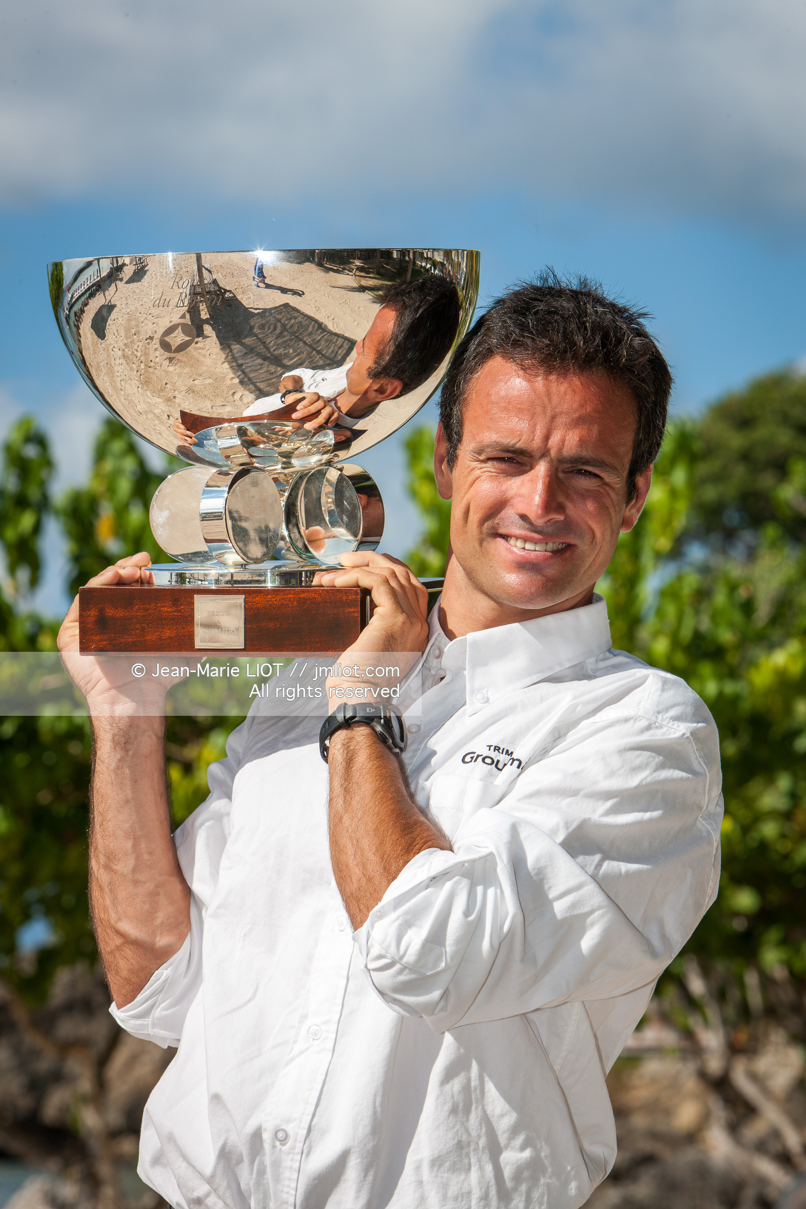ROUTE DU RHUM 2010 - PORTRAIT FRANCK CAMMAS