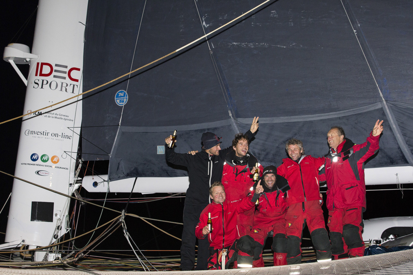 SAILING - IDEC SPORT JULES VERNE TROPHY RECORD ATTEMPT