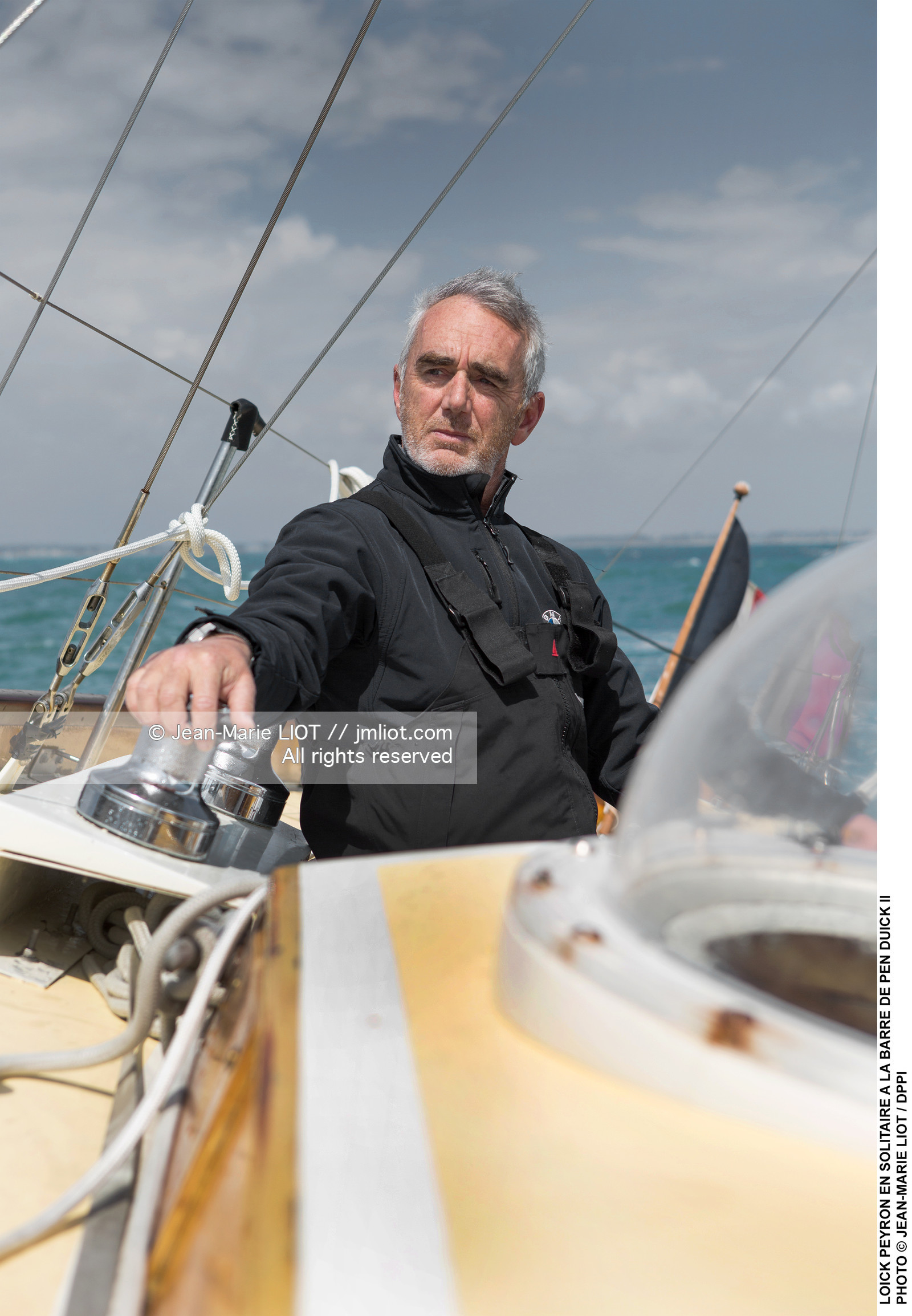 LOICK PEYRON A BORD DE PEN DUICK II