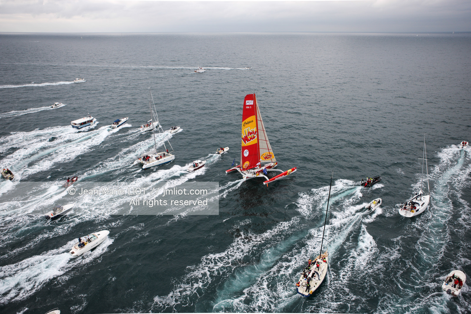 ROUTE DU RHUM 2010_DEPART